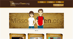 Desktop Screenshot of missouriteen.org